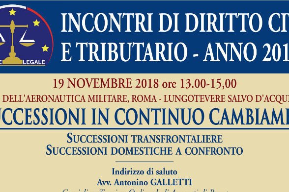 Le successioni in continuo cambiamento