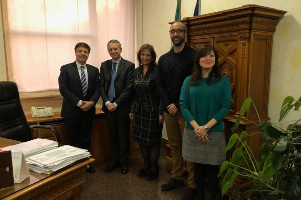 Incontro 20-11-2018 tra Ambasciatrice e Preside della Facoltà di Economia - Sapienza Università di Roma