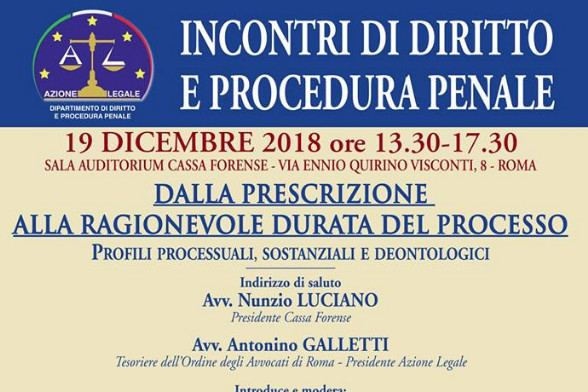 Dalla prescrizione alla ragionevole durata del processo